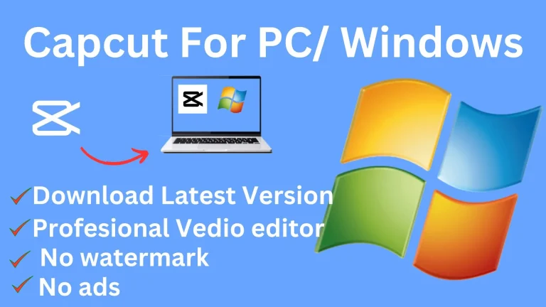 Capcut Mod Apk for PC: Latest for Windows (9/10/11) 2024