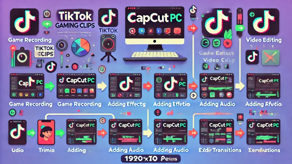 How to make TikTok gaming clips in CapCut PC?